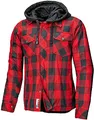 Produktbild: Held Lumberjack II Motorrad Textiljacke, schwarz/rot, L