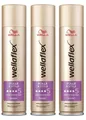 Produktbild: 3x Wellaflex Fülle & Style Haarspray Ultra Starker Halt 5* Vegane Formel 250ml