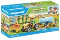 Produktbild: PLAYMOBIL 71442 Traktor mit Anhänger Wassertank Ziegen Pflanzen Hund Zubehör NEU