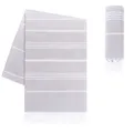 Produktbild: Premium Hamamtuch mit handgeknüpften Fransen  100% Baumwolle  XXL Strandtuch ...