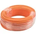 Produktbild: Professional Cat7 S/FTP Verlegekabel duplex, Dca orange, 100 Meter Rolle