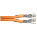 Produktbild: DIGITUS - Cat.7 S/FTP Verlegekabel, 100 m, Duplex, Dca-s1a,d0,a1