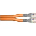 Produktbild: DIGITUS Cat.7 S/FTP Verlegekabel, 100 m, duplex, Dca