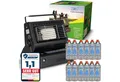Produktbild: ZMC Heizstrahler 2-in-1 Tragbare Gasheizung und Gaskocher 1,3KW + Gaskartuschen 227g, Piezozündung