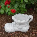 Produktbild: Pflanztopf Schuh Kräutertopf Blumentopf  22 cm 12 kg 2 Liter Beton frostsicher
