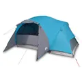 Produktbild: vidaXL Hauszelt, Familienzelt mit Belüftung 8 Personen Blau Wasserdicht
