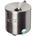Produktbild: VAR Aschenbecher WH16, 3223, Wandascher aus Edelstahl, 2,4 Liter, silber