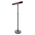Produktbild: SUNRED® Stand-Infrarot-Heizstrahler Dark Standing Black 2500 Watt schwarz
