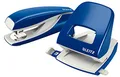 Produktbild: Leitz Büro Heftgerät und Locher-Set, Für 30 Blatt, Ergonomische Design, Blau, NeXXt-Serie, 50950035