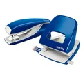 Produktbild: LEITZ Lochstanzer Locher & Tacker Set NeXXt bis 30 Blatt(80g/qm) blau
