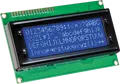 Produktbild: DEBO LCD 20X4 2 - Entwicklerboards - Display LCD 20x4, HD44780, blau, 16-Pin