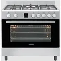 Produktbild: FZE159924 Standherd 90 cm Gasherd mit Elektrobackofen inkl. 2-Fach Teleskopauszug