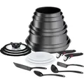 Produktbild: Tefal L7619402 (28 cm, Pfannenset + Topfset, Aluminium) (L7619402)