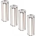 Produktbild: So-tech - Sotech 4er Set Möbelfüße Rado (höhe 200 Mm, Ø 50 Mm, Aluminium / Chrom Poliert) Höhenverstellbare Stellfüße