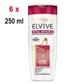 Produktbild: 23,87€/L - 6x L’Oréal Elvive Total Repair 5 Shampoo -strapaziertes Haar- 250ml
