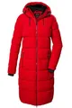 Produktbild: killtec Damen Steppmantel/Funktionsmantel in Daunenoptik mit Kapuze KOW 56 WMN QLTD CT, dunkelrot, 38, 41810-000