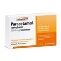 Produktbild: PARACETAMOL-ratiopharm 1.000 mg Tabletten 10 St.