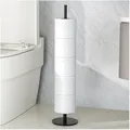 Produktbild: Toilettenpapierhalter Edelstahl freistehend 5 Rollen Klopapierrollenhalter Ba...