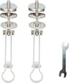 Produktbild: Villeroy & Boch Universalkippstrippanker-Ersatzscharnier mit Quick Release für WC-Sitze Subway - 92205561