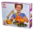 Produktbild: Eichhorn Constructor Raupenbagger, vielseitiges Holzspielzeug, 170 Bauteile, 4 V