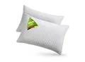 Produktbild: Juskys Kissen 40x60 cm für Bett - 2er Set Kopfkissen mit Memory-Foam Füllung - Weiß