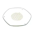 Produktbild: Blume des Lebens Vorlegeplatte Energie Gold klein -- 9 cm