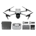 Produktbild: DJI Air 3S Fly More Combo (RC-N3), Drohne mit 1“ CMOS Weitwinkel- & mittlerer Telekamera, 4K/60fps HDR Video, omnidirektionale Hinderniserkennung bei Nacht und 3 Akkus für längere Flugzeit