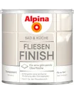 Produktbild: Alpina Bad & Küche Fliesen-Finish glänzend – hochglänzende Versiegelung für gestrichene Wandfliesen, schützt zuverlässig vor Feuchtigkeit & Schmutz, ideal für Bad, Küche & WC – 0,75L