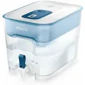 Produktbild: Wasserfilterkanne - Filterwasserbehälter Flow, Volumen 8,2 L, Blau 1052805 - Brita
