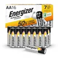 Produktbild: Energizer Alkaline Power Batterien AA (16 Stück) - Hochleistungsbatterien 1,5V - Batterie für Haushalt und Büro - 100% plastikfreie Recycelbar Verpackung - 7 Jahre lagerfähig [Exklusiv bei Amazon]