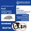 Produktbild: Für FORD Transit Custom Typ V710 / NRN 10.2023-jetzt AHK abn +7pol sp. E-Satz