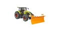 Produktbild: bruder Claas Axion 950 mit Schneeketten und Räumschild, Modellfahrzeug - BRUDER