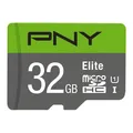 Produktbild: 751492593739 MicroSDHC Elite 32GB P-SDU32GU185GW-GE PNY