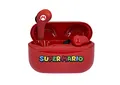Produktbild: OTL Technologies Super Mario Kopfhörer, kabellos, Bluetooth V5.0, mit Ladebox, Rot