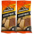 Produktbild: 2 x Armor All Lederpflegetücher 20 Stück Flachpack