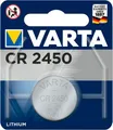 Produktbild: Knopfzelle VARTA Professional Electronics CR2450, Spannung 3 V, Lithium, 1 Stück 185732
