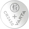 Produktbild: Varta Knopfzelle CR2450 3V 1 St. 570 mAh Lithium LITHIUM Coin CR2450 Bli 1