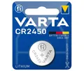 Produktbild: VARTA Professional Electronics Knopfzelle Batterie CR 2450 1er Blister