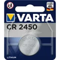 Produktbild: 100x CR2450 3V Lithium Knopfzelle 3 Volt 560mAh ø24,5x5,0mm VARTA Blister