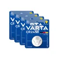 Produktbild: 4x 1er Blister Varta Knopfzellen Lithium Batterien CR 2450 CR2450 3V