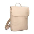 Produktbild: Zwei Damen City-Rucksack Mademoiselle.M MR13 Tagesrucksack 7 Liter, gepolstertes Laptopfach, Magnet-Verschlussklappe, Hauptfach mit Reißverschluss, Rückenpolsterung, klassisch-elegant (oat)