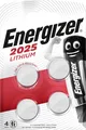 Produktbild: Energizer batterie-Knopfzelle Lithium 3V CR2025 4 Stück