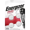 Produktbild: Energizer - Knopfzelle cr 2025 3 v 4 St. 163 mAh Lithium CR2025