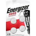 Produktbild: Energizer Knopfzellen CR2025 3 V Lithium 4 Stück