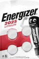 Produktbild: Energizer Knopfzelle CR 2025 3V 4 St. 163 mAh Lithium CR2025