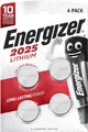 Produktbild: 4 x Energizer CR 2025 Lithium Batterie Knopfzelle DL2032 3V 155mAh 1 x 4er VPE
