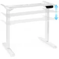 Produktbild: Multidesk Comfort Höhenverstellbarer Schreibtisch Elektrisch 62-128 Cm Höhe Weiß
