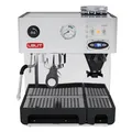 Produktbild: Lelit Anita Kaffeemaschine - Mit Milchaufschäumer, Mahlwerk und PID-Temperaturregelung - Silber