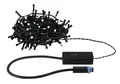 Produktbild: Paulmann LED-Lichterkette Yuna IP44 Schwarz, 1-flammig, dimmbar