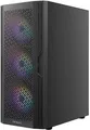 Produktbild: Antec AX20 - Midi Tower - PC - Schwarz - ATX - ITX - micro ATX - Kunststoff - Stahl - Gehärtetes Glas - 15,5 cm (0-761345-10060-1)